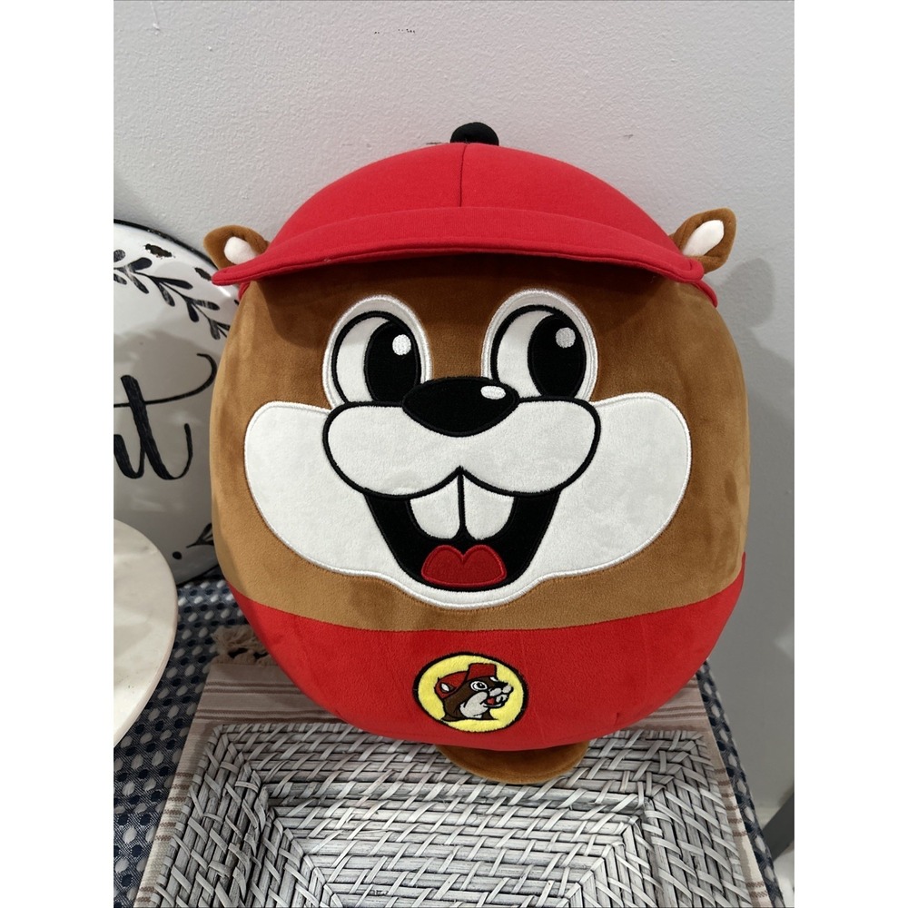 Bucees Plush Beaver Toy Buc-ee's‎ Squishmallow 2024  14" Clean